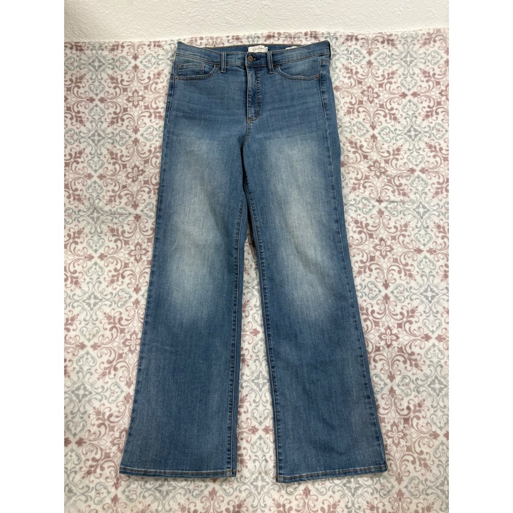 Jessica Simpson Womens Mid Rise Bootcut Jeans Medium Wash Size 10/30